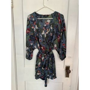 Kimono style romper
